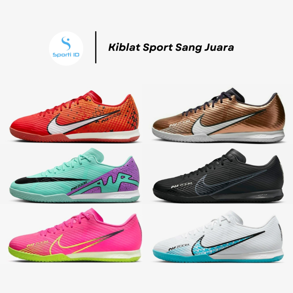 Nike Mercurial Zoom Vapor 15 Academy IC Pilihan Warna Original Sporti  ID