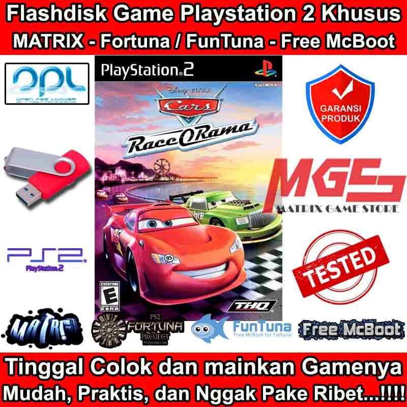 Jual Flashdisk Game PS2 PS 2 Disney-Pixar's Cars - Race-O-Rama | Shopee ...