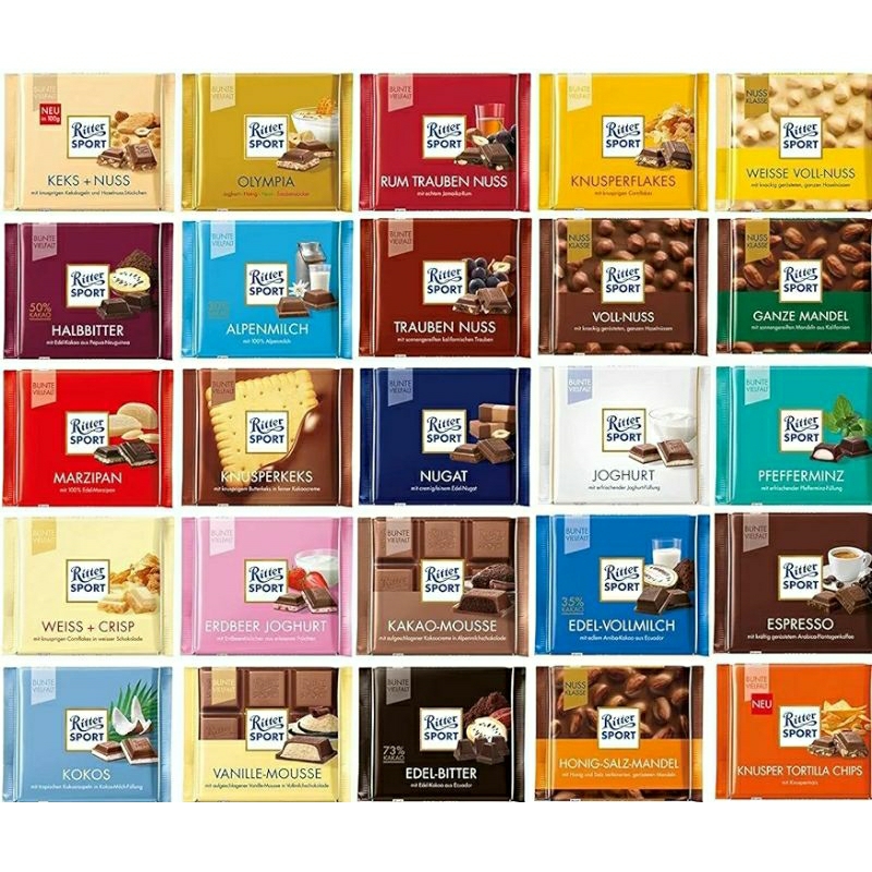 Jual Chocolate Ritter Sport Terlengkap & Harga Terbaru Agustus 2026 ...