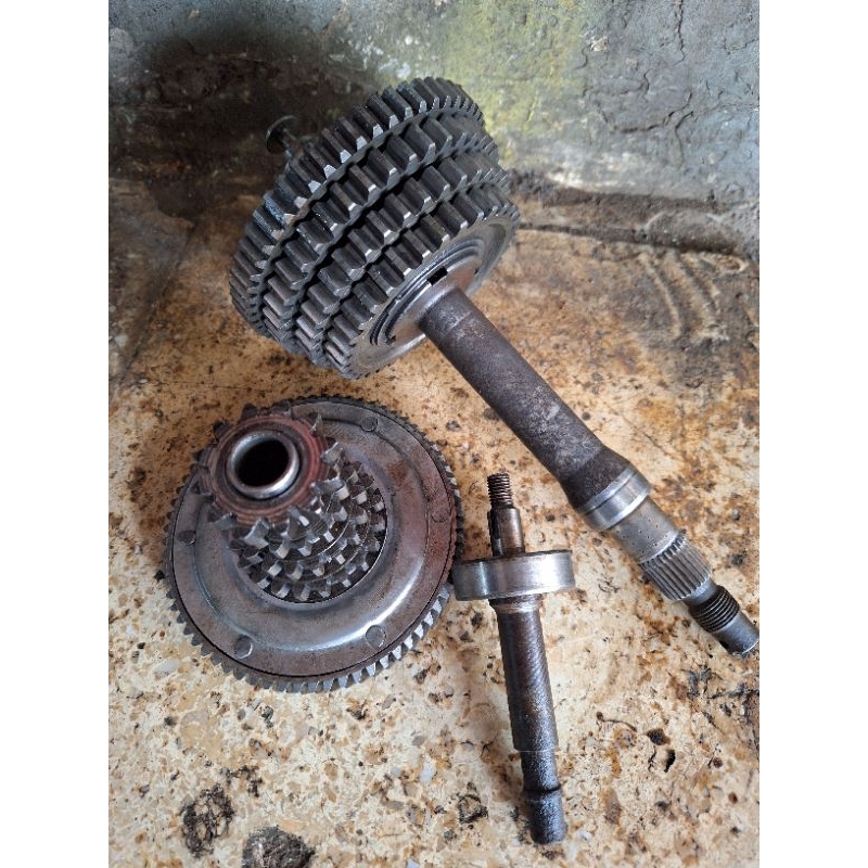 Jual gearbox gear set vespa excel exlusiv original (tanpa kopling