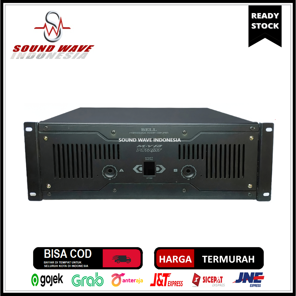 Jual BOX POWER AMPLIFIER BELL MV12 Shopee Indonesia