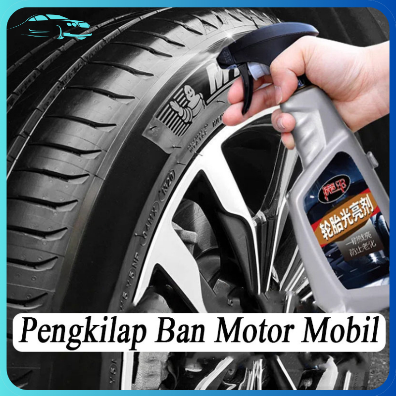 Jual 300ml Kit Black Magic Tire Gel Pouch Pengkilap Ban Motor Mobil