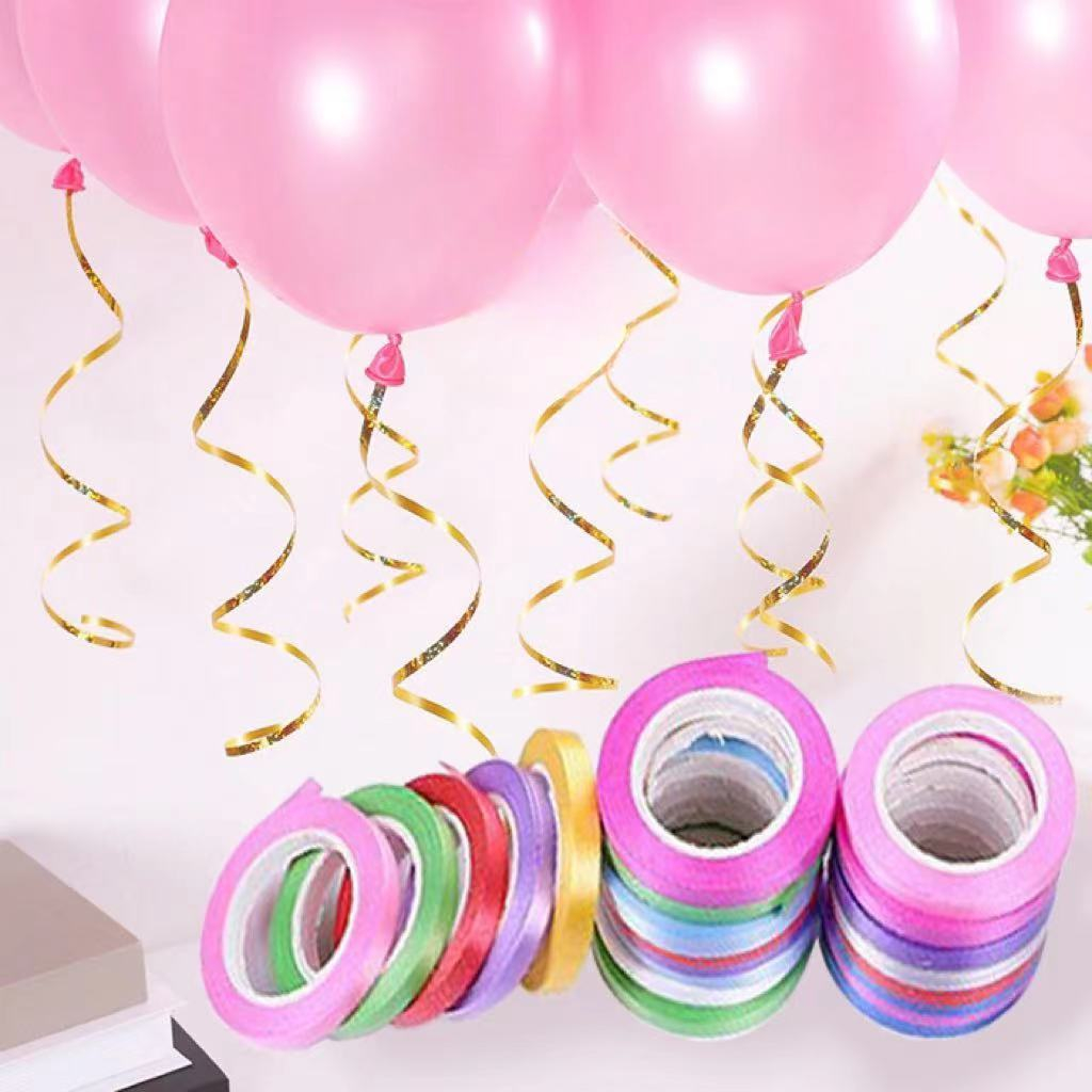 Jual Pita Balon Roll Kecil 10 Meter Pita Pesta Pita Bunga Pita