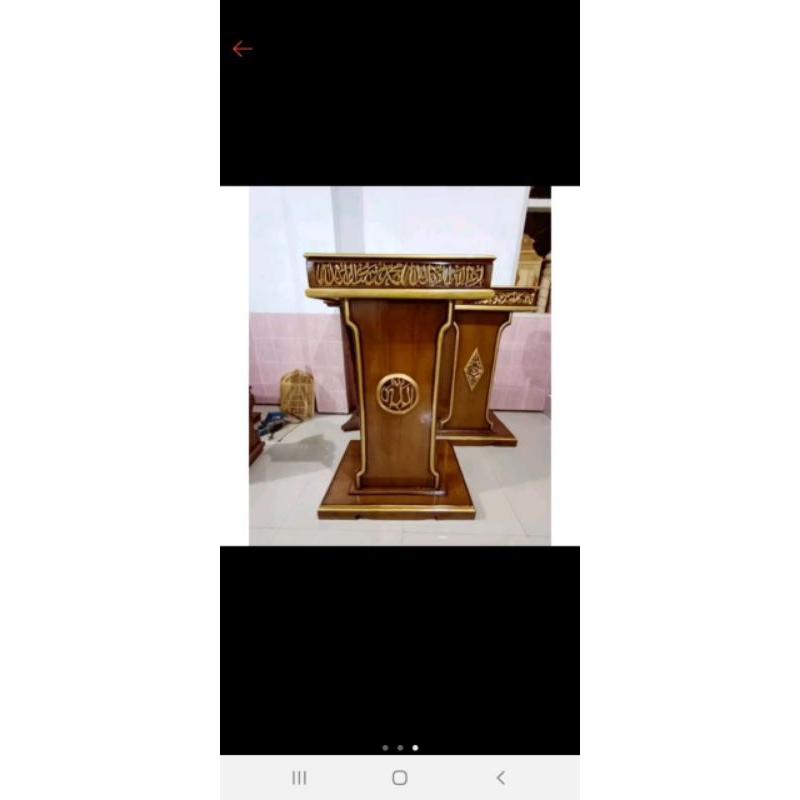 Jual custom mimbar+kursi | Shopee Indonesia