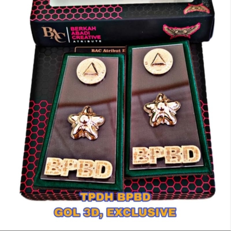 Jual PANGKAT PDH BPBD GOLONGAN 3D EXLUSIVE ORIGINAL BAC ATRIBUT ...