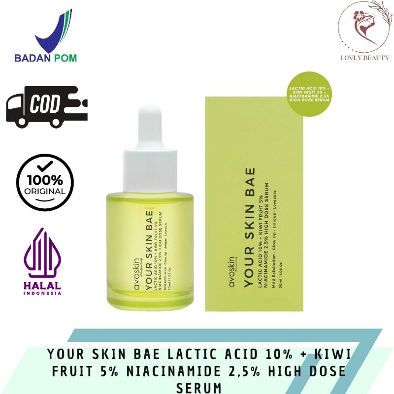 Jual Avoskin Your Skin Bae Lactic Acid 10% + Kiwi Fruit 5% ...