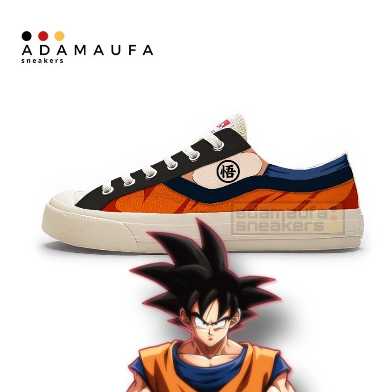 Jual Sepatu Custom Ventela Goku Dragonball Sepatu Lukis