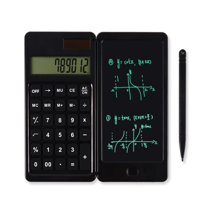 Jual Kalkulator Ilmiah terlipat dengan tablet tulis digital drawing Pad ...