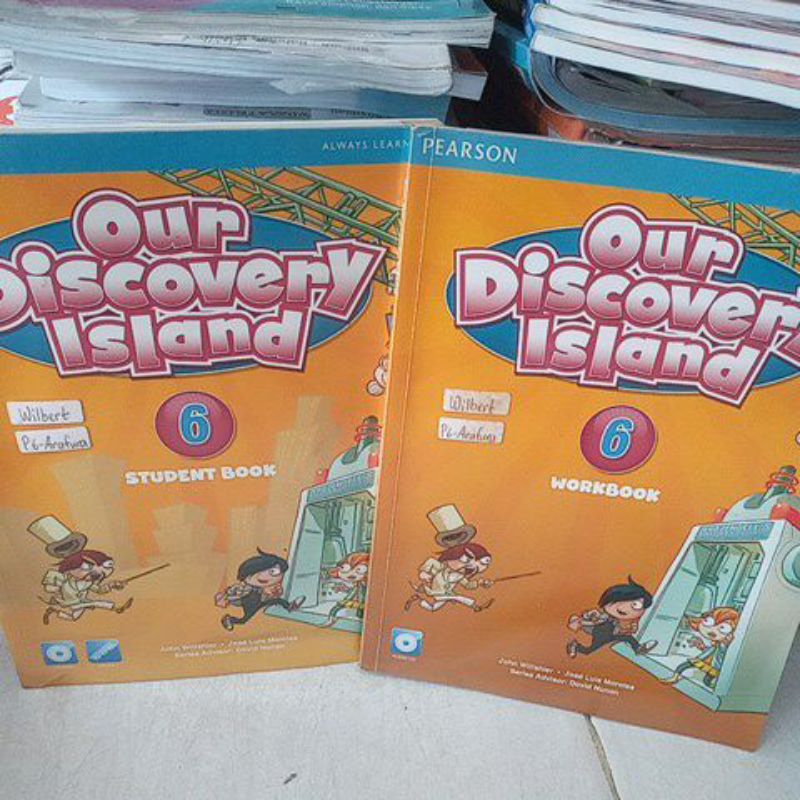 Jual our Discovery Island student book dan workbook 6 | Shopee Indonesia