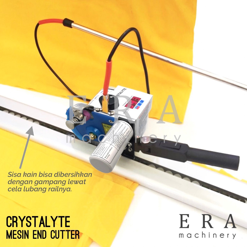 Jual Mesin gelar Kain End Cutter Crystalyte Potong Lempar Rel Gelar ...