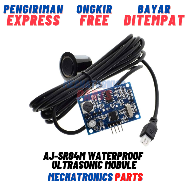 Jual AJ-SR04M Waterproof Ultrasonic Module Transceiver Integrated ...