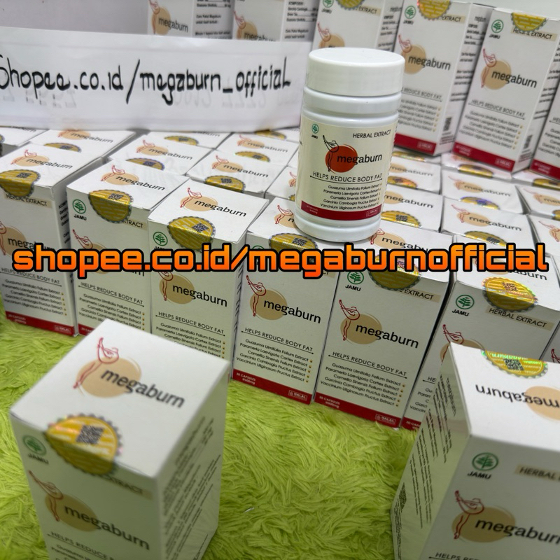 Jual Megaburn helps reduce body fat 100% Original Halal | Shopee Indonesia