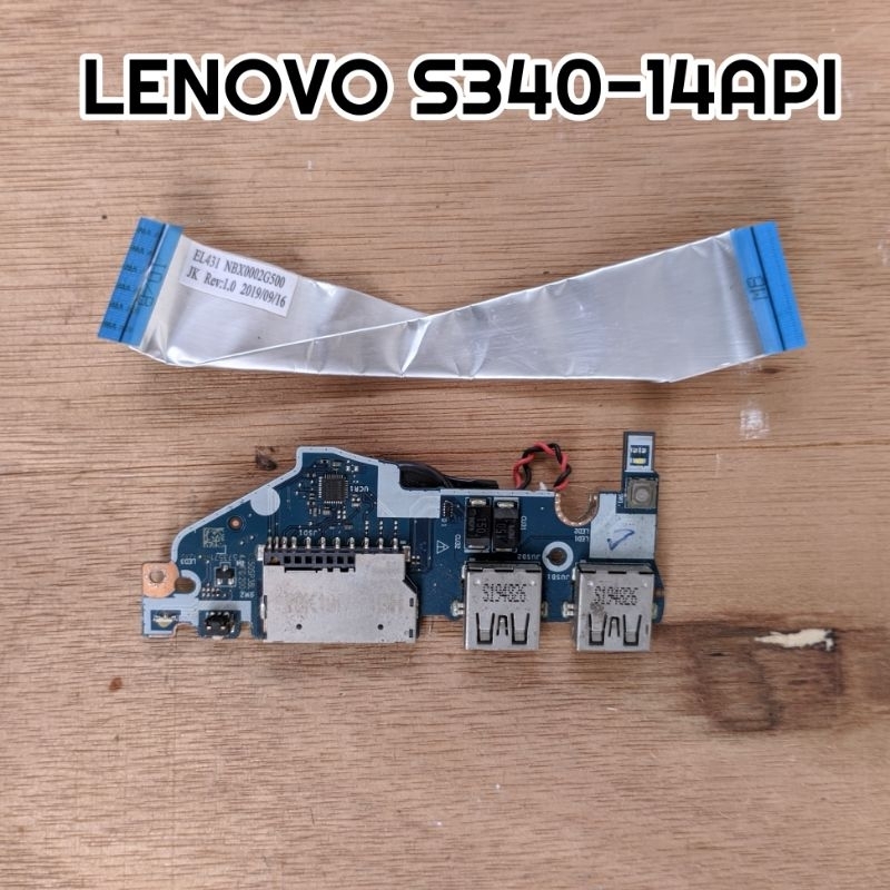 Jual Childboard board SWITCH ON OFF USB Lenovo s340 14 API IML | Shopee ...