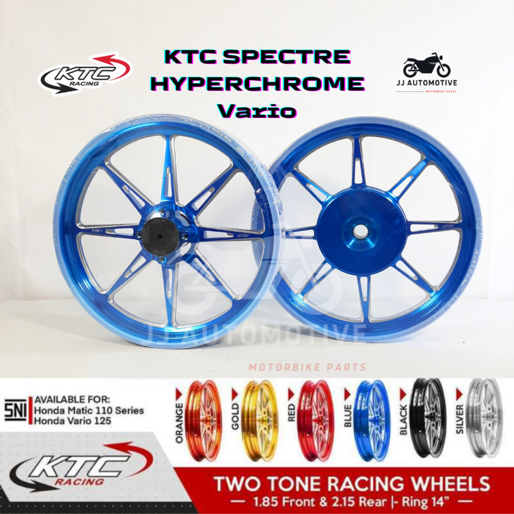 Jual Velg KTC Spectre Vario Beat Scoopy 185/215 Ring 14 | Shopee Indonesia