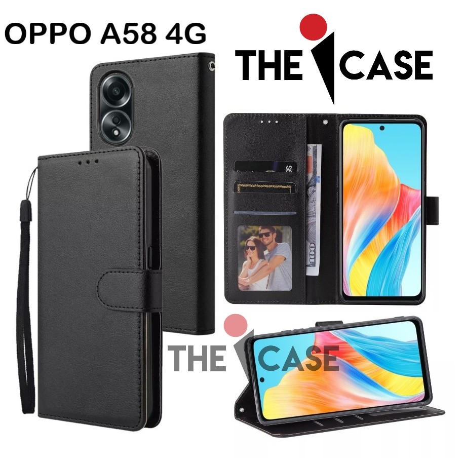GIOPUEY Cover Trasparente Ultra Sottile Per Oppo A58 4G – TPU Anti Ingiallimento Con Air Cushion