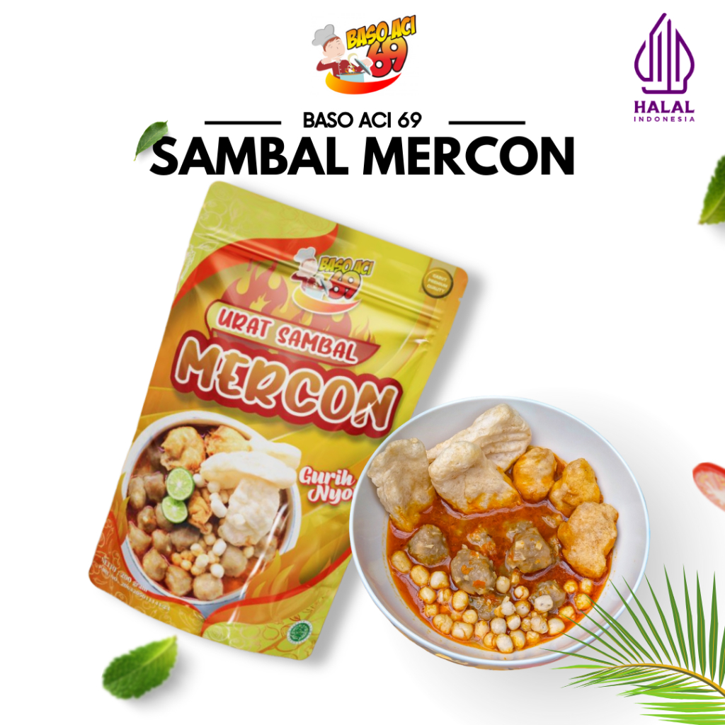 Jual BASO ACI URAT MERCON KUAH PEDAS SAMBAL MERCON GURIH NYOY | Shopee ...
