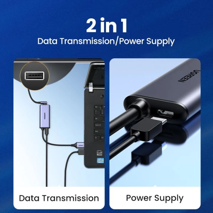 UGREEN Converter HDMI Male To USB Type-C Female Adapter 4K@60Hz 70693