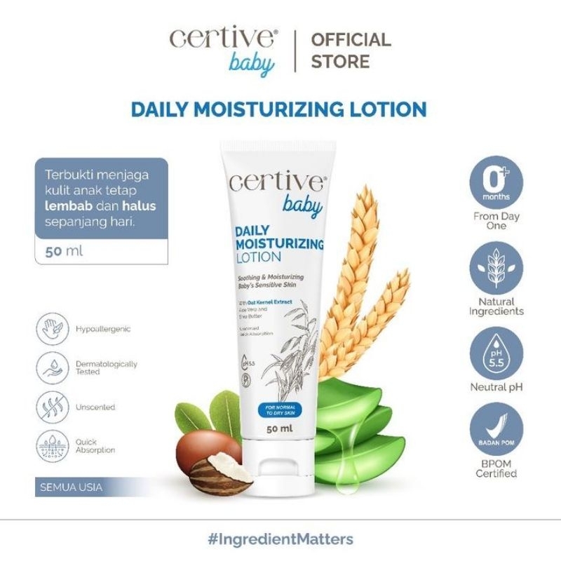 Jual Certive Baby Daily Moisturizing Lotion | Shopee Indonesia