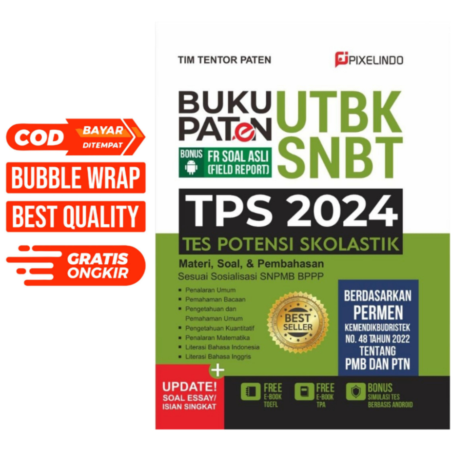 Jual Paten UTBK SNBT TPS 2024 Update Soal Isian Singkat | Shopee Indonesia