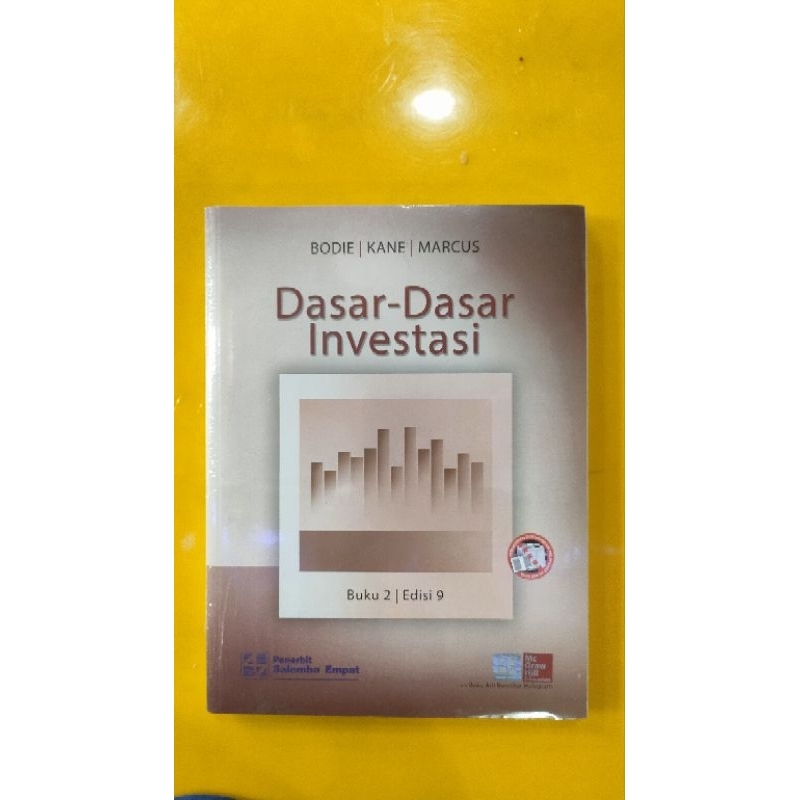 Jual Original Dasar Dasar Investasi Buku 2 Edisi 9 Bodie Kane Marcus