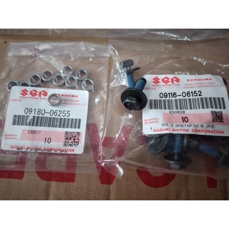 Jual BAUT DAN BOSH SPACER KARET SWING ARM BANTALAN RANTAI SATRIA 2TAK ...