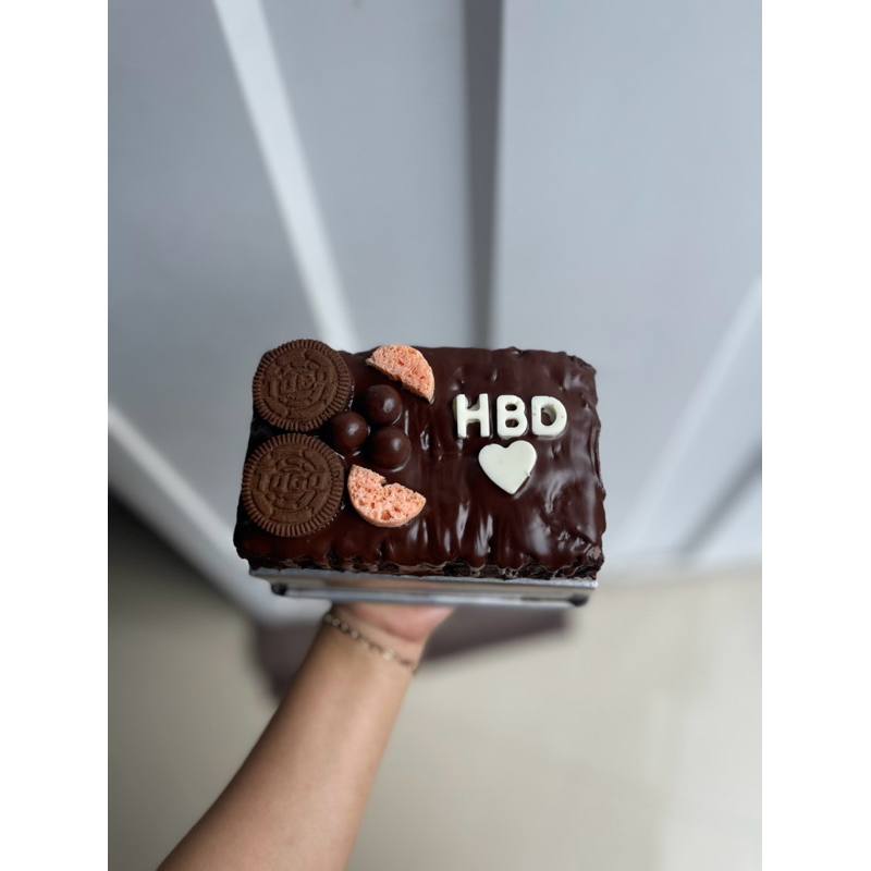 Jual Fudgy Brownies (Brownies Panggang Kue Ulang tahun) Shopee Indonesia