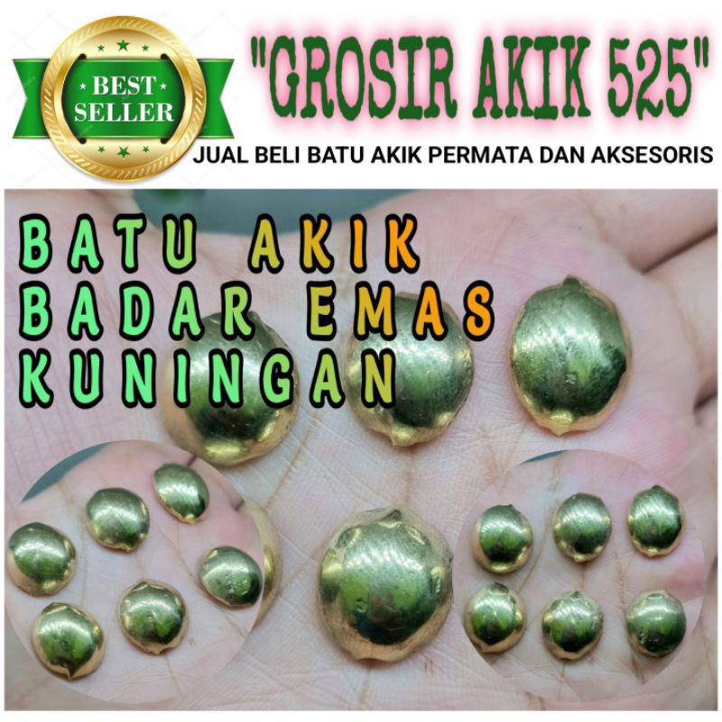 Jual batu badar besi emas bahan kuningan | Shopee Indonesia