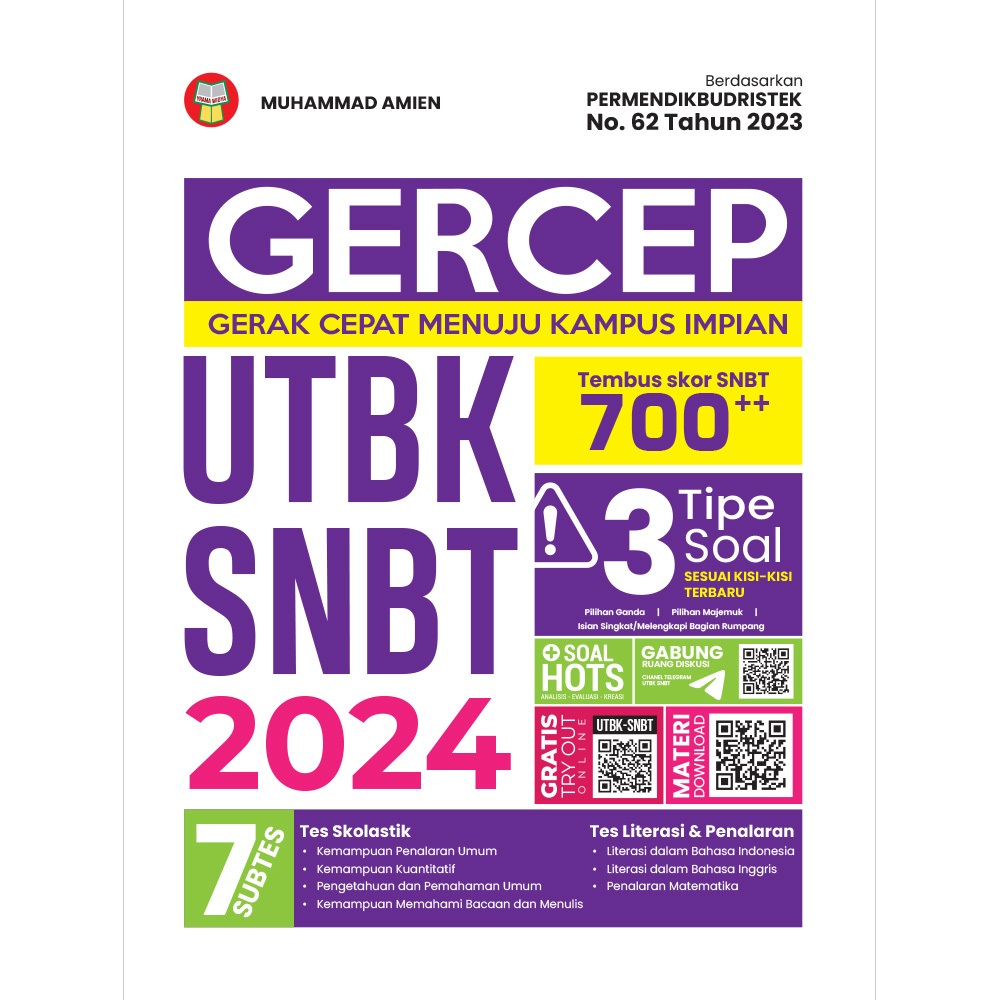 Jual BUKU GERCEP UTBK SNBT 2024 - BUKU UTBK SNBT 2024 | Shopee Indonesia