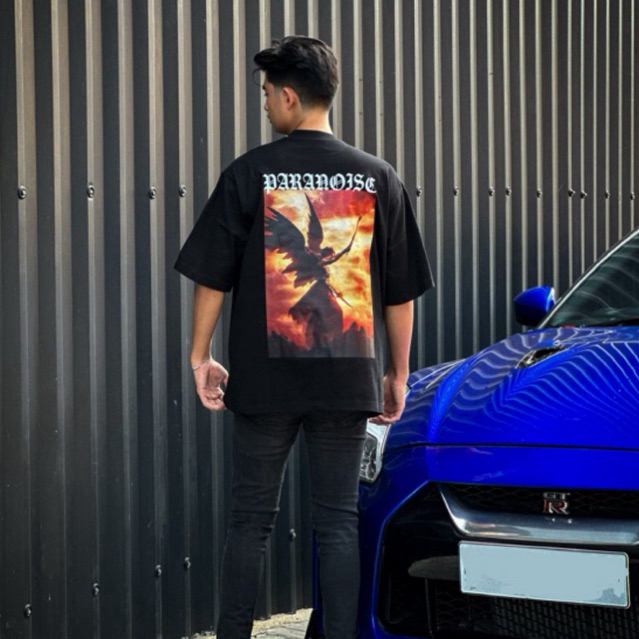 paranoise swoosh tee