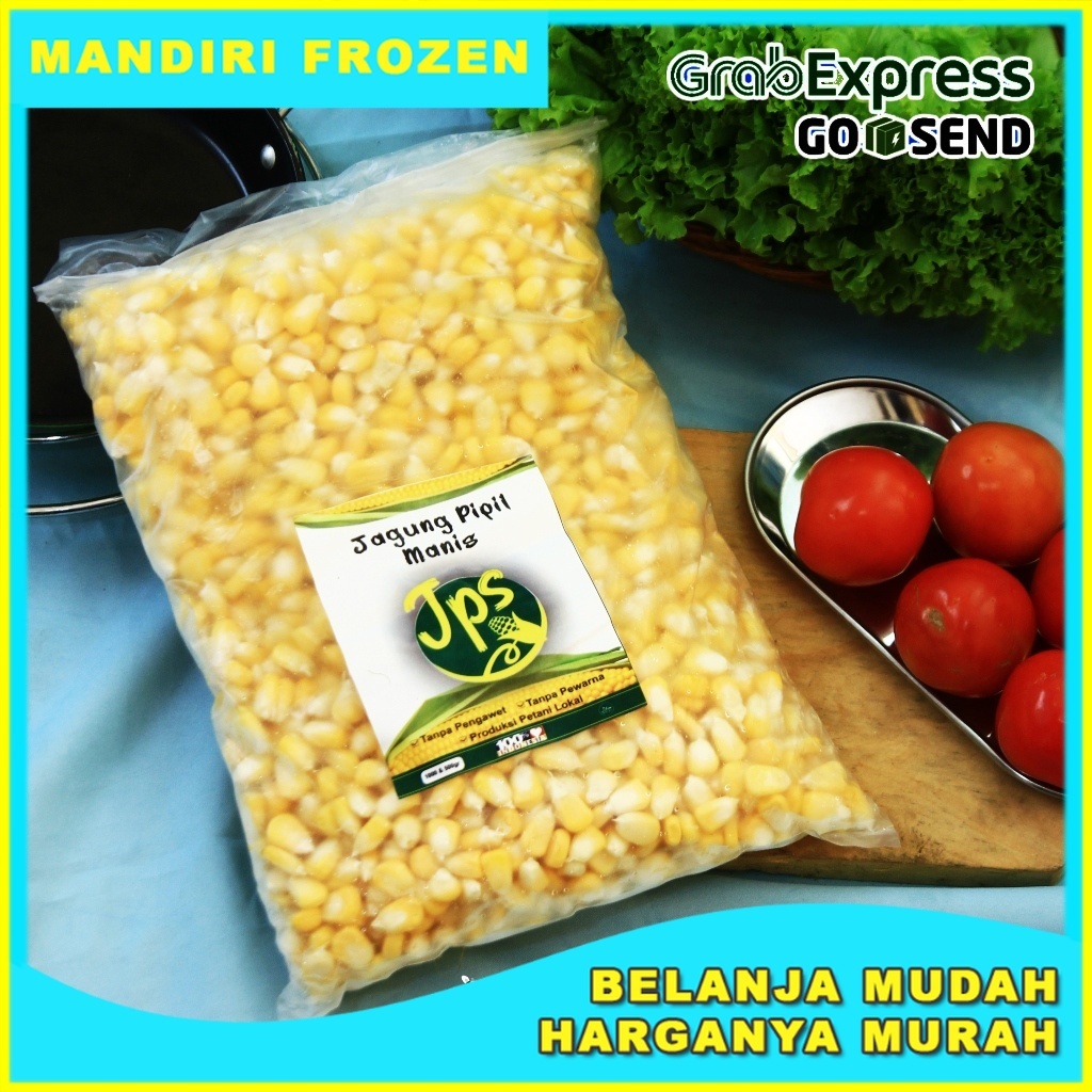 Jual Jagung Manis Pipil Sweet Corn Kernel 1 Kg Shopee Indonesia 7595