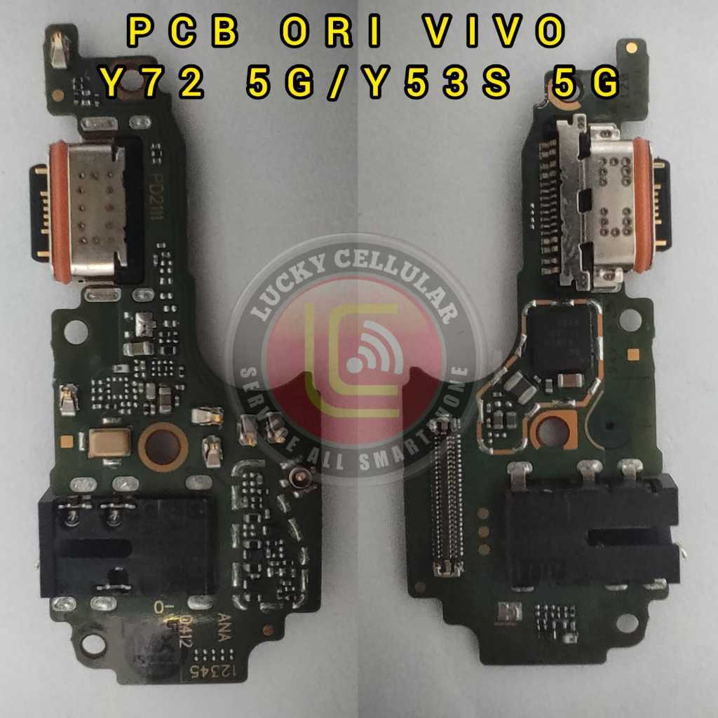 Connecteur De Charge Dock Flex Pour Vivo Y72 (5G) Et Y53s - Neuf, Port De Chargement