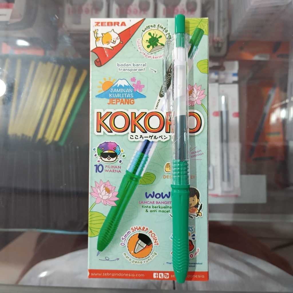 Jual Pulpen Gel Kokoro Lusisnan Gel Pen Kokoro Dijual Lusinan