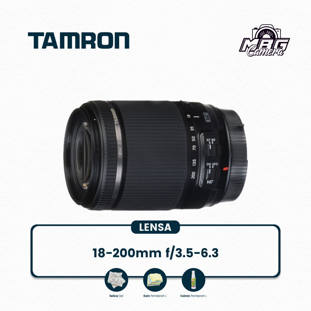 Jual SANGAT MURAH LENSA SAPUJAGAT TAMRON 18-200MM buat canon miroles