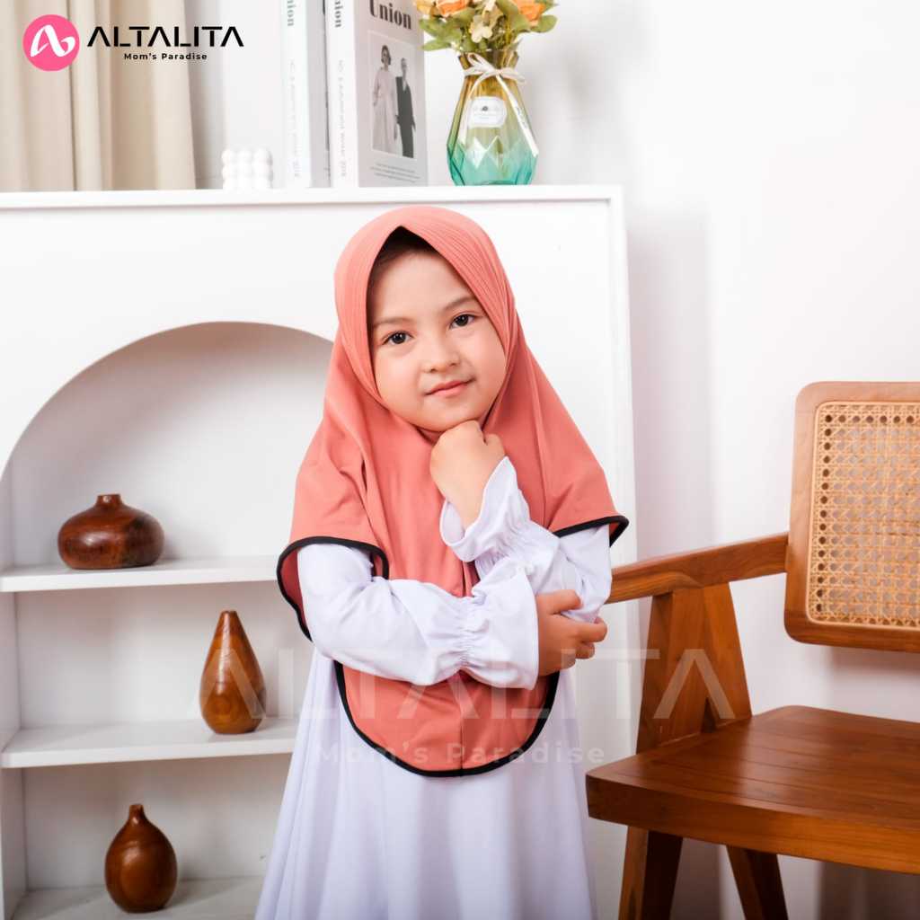 Jual Altalita - Hijab Anak Alesha Instan Jersey Premium Jilbab Bergo ...