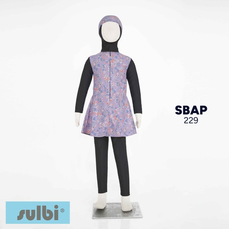Jual Sulbi Baju Renang Muslimah Anak SBAP Motif Usia 1-15 tahun ...