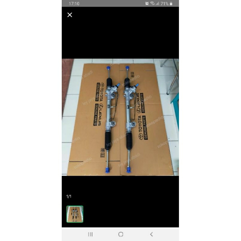 Jual rack steering rack steer innova reborn 2016 2017 2018 2019 2020 ...