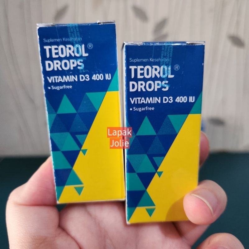 Jual TEOROL DROP Drops VITAMIN D3 400IU | Shopee Indonesia