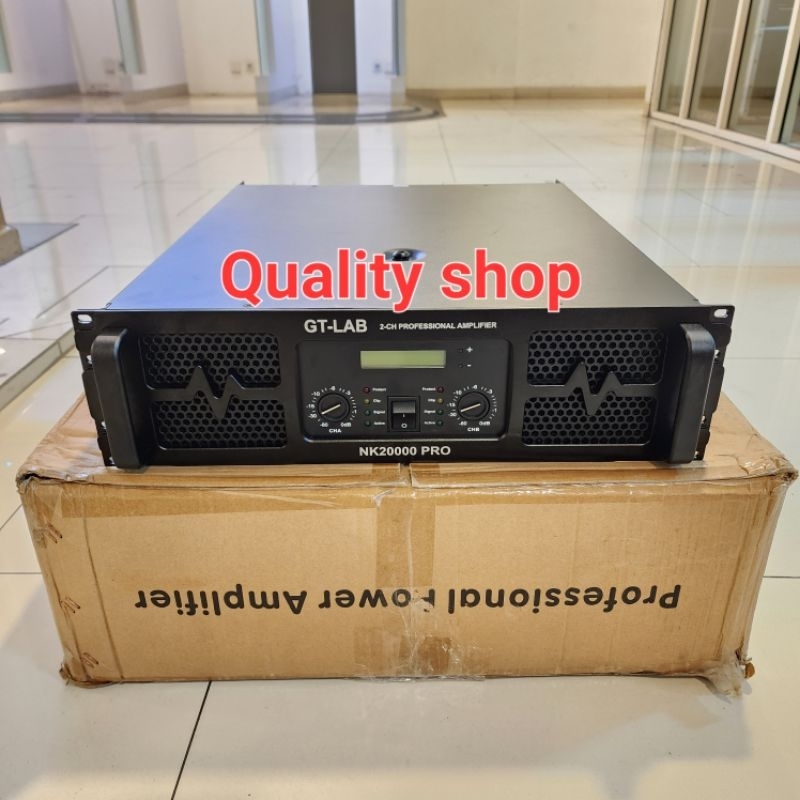 Jual Power Amplifier GT Lab RDW NK 20000 PRO/NK20000 PRO 2 channel