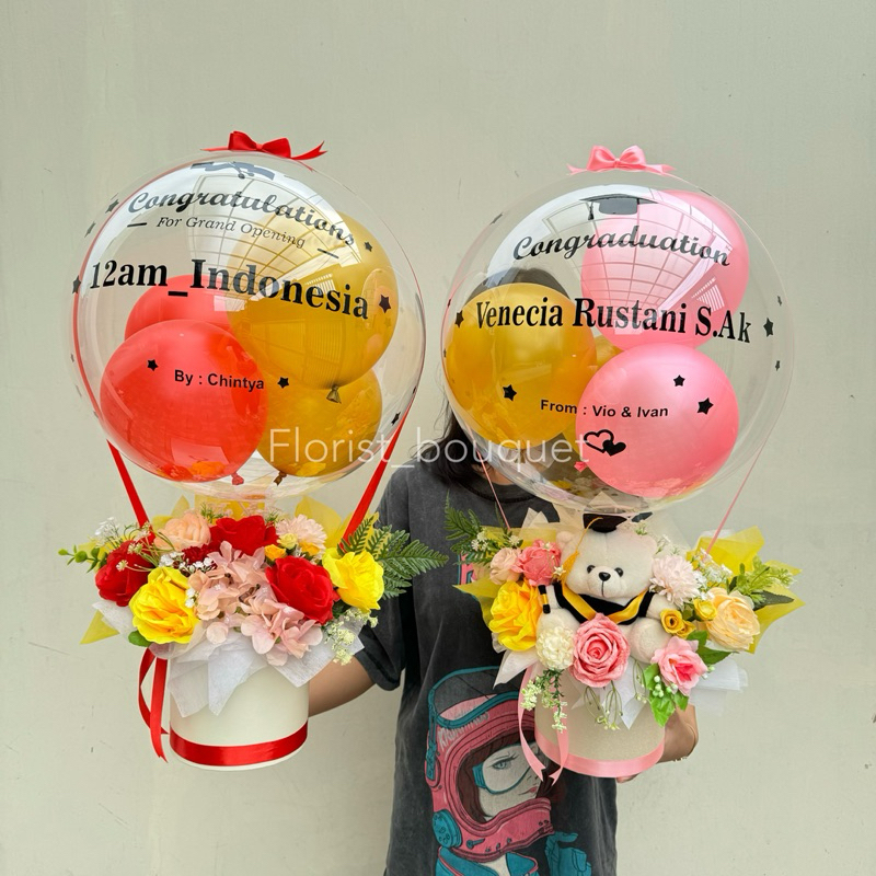 Jual [Urgent Orders] Bloombox balon bloombox acrylic bloom box grand ...