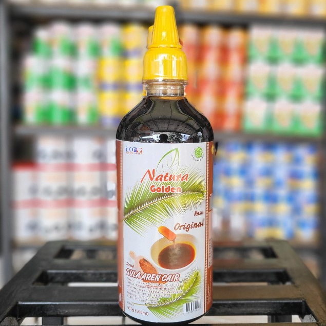 Jual Gula Aren Cair Natura Golden Rasa Original 650 gr | Shopee Indonesia