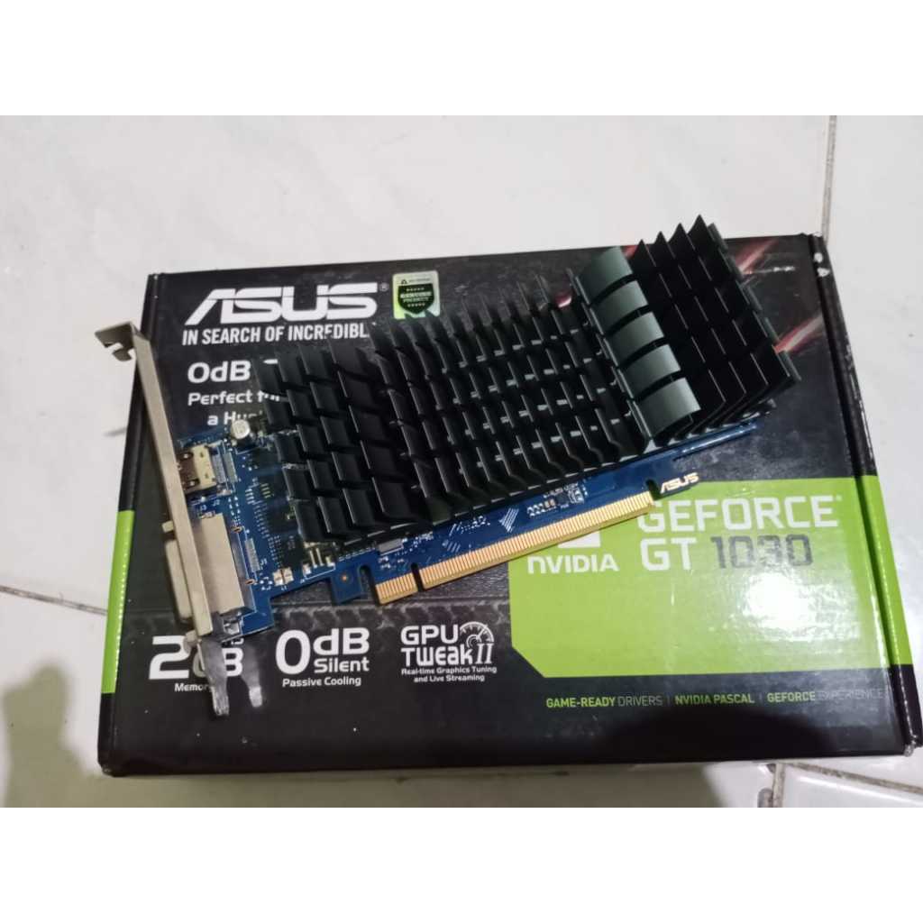 Jual Asus Gt 1030 Gddr5 2Gb Garansi on sd 6 2025 Astrindo/Asus | Shopee ...