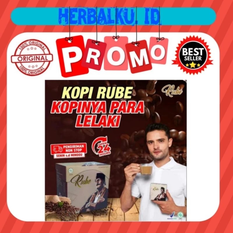 Jual Kopi Rube Asli Original 1 Box Isi 5 Sachet - Kopi stamina Pria ...