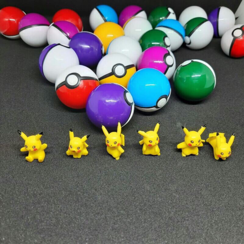 Jual Bola Telur Pokemon Berhadiah Mini Figure Pokemon Ecer | Shopee ...