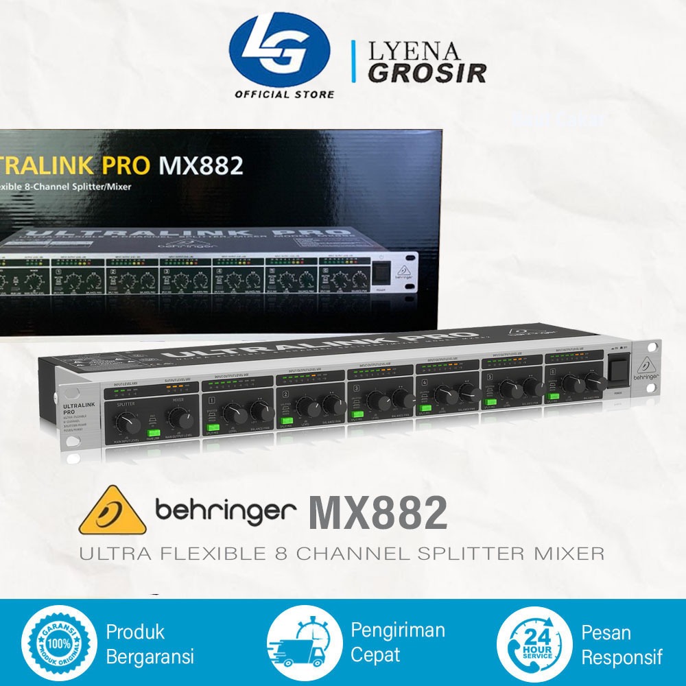 Jual Behringer Ultralink Pro MX882 V2 Rackmount Mixer Splitter Shopee