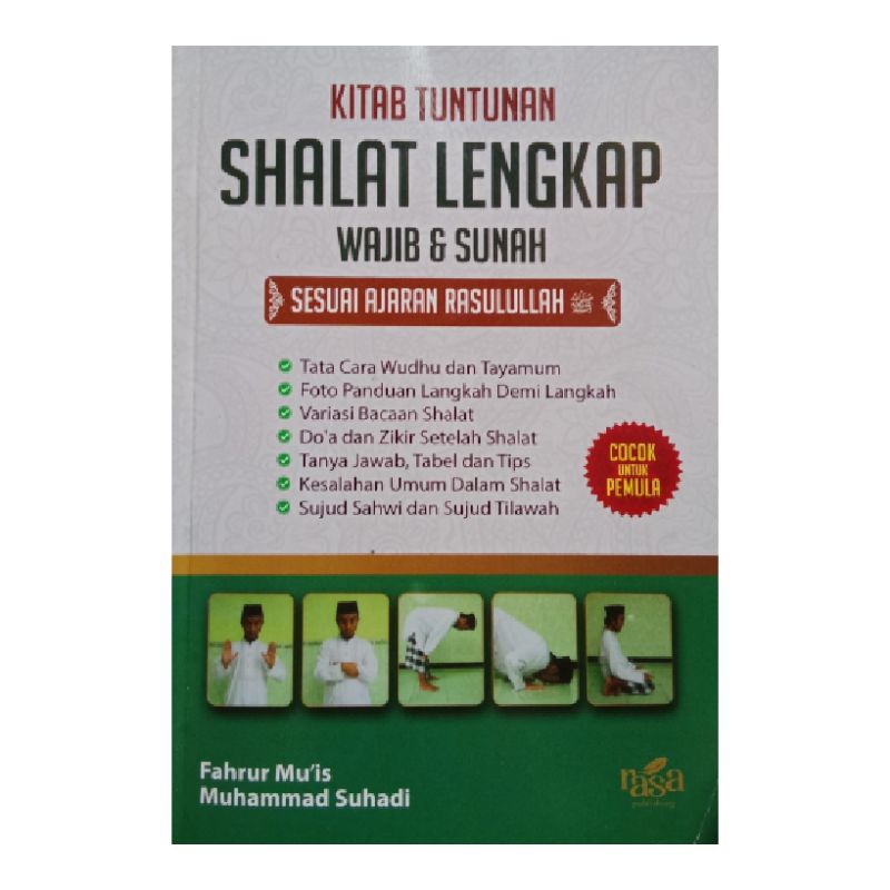 Jual BUKU KITAB TUNTUNAN SHALAT LENGKAP WAJIB & SUNAH SESUAI AJARAN ...