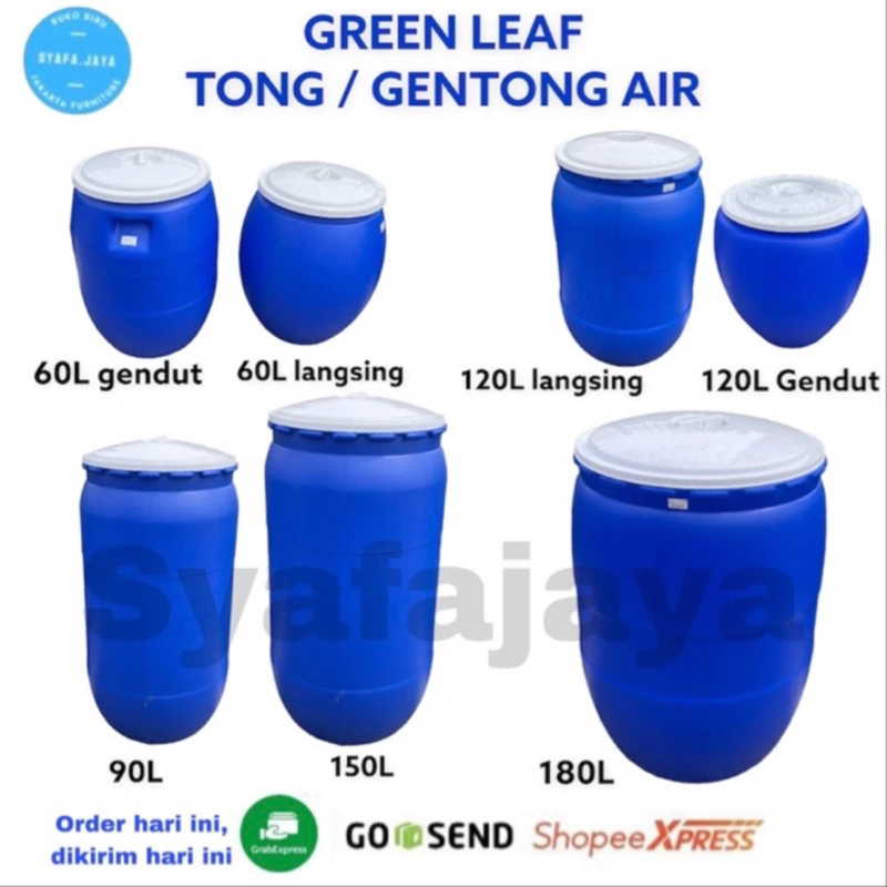 Jual KHUSUS KARGO / GREEN LEAF TONG AIR / GENTONG AIR 60-90-120-150-180 ...