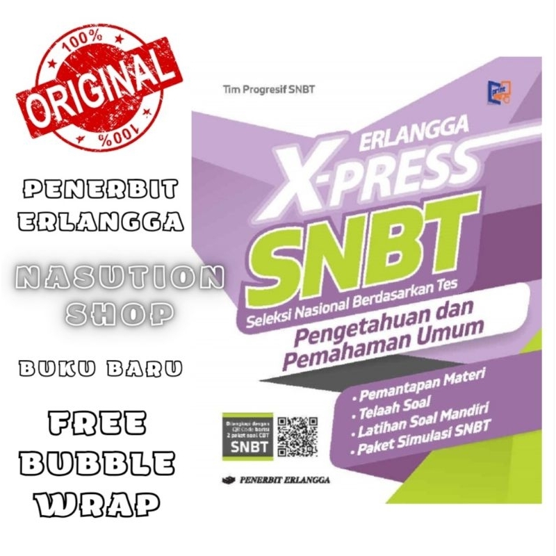 Jual Buku Soal Erlangga Xpress SNBT SMA Dilengkapi Kunci Jawaban ...