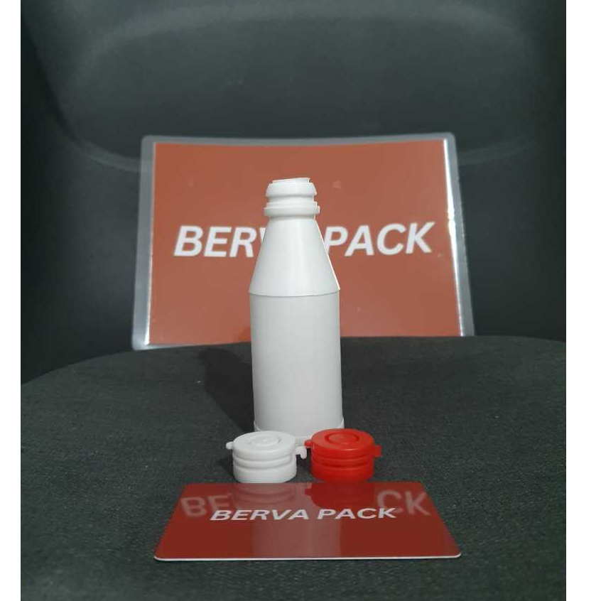 Jual BERVA - Botol 200 ml Segel HDPE Cairan Kimia OIl Minyak Esen Essen ...