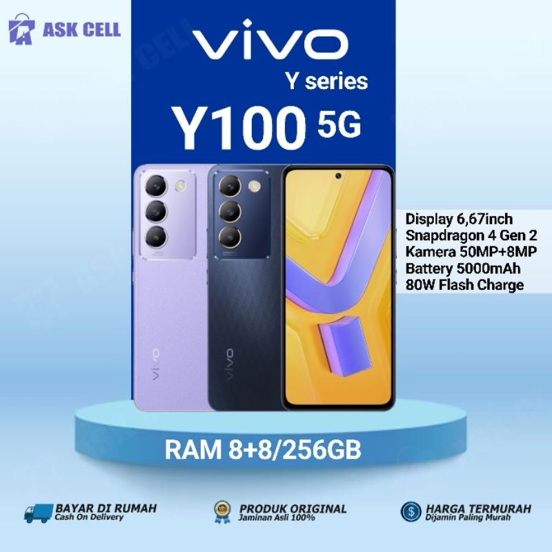 Jual Vivo Y G Gb Gb Nfc Mah W Flash Charge Garansi Tahun Shopee Indonesia