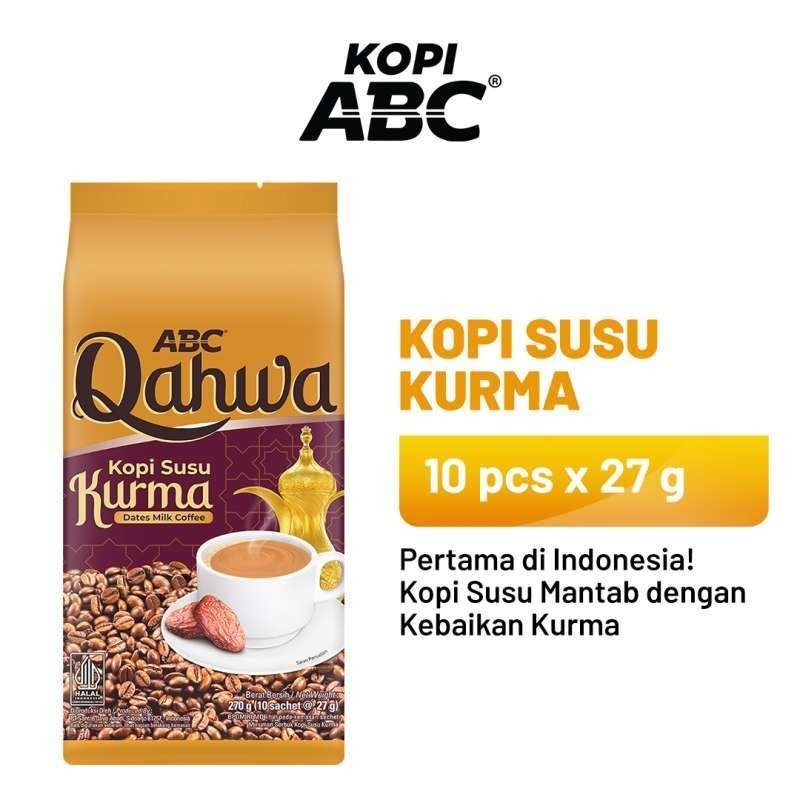 Jual Abc Qahwa Kopi Susu Kurma Gram X S Shopee Indonesia